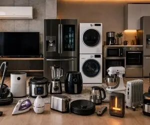 آشنایی با لوازم خانگی برقی و راهنمای کامل؛ از آیتم های تمیز کننده تا پخت و پزی ها