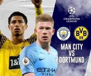 ساعت بازی منچسترسیتی - دورتموند + ترکیب احتمالی دو تیم