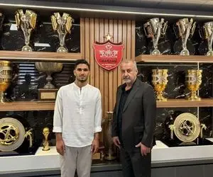 تمدید قرارداد یک بازیکن جوان با پرسپولیس