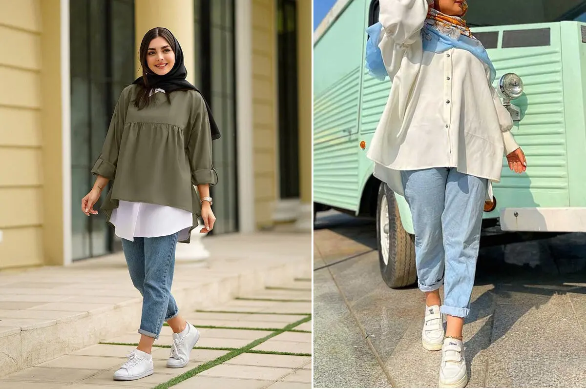 شلوار برای افراد لاغر