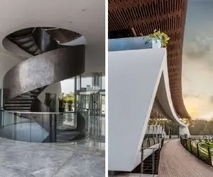 رستورانی در ساحل سیسنگان برنده جایزه معماری/ فودهال دیدار جاذبه‌ای مدرن و سنتی