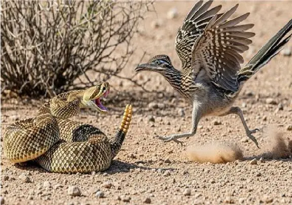 حیات وحش مصنوعی؛ رودرانر با پای چست و چابکش قاتل مار میشه