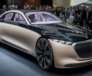 ماشین لوکس؛ بزرگترین مرسدس لوکس جهان و پادشاه خودروها که از چرم گاو نر ساختن