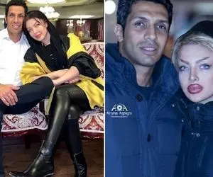 قبل و بعد همسر سپهر حیدری / شروع ابروهاش زمین و پایانش فضاست واقعا جل الخالق بود