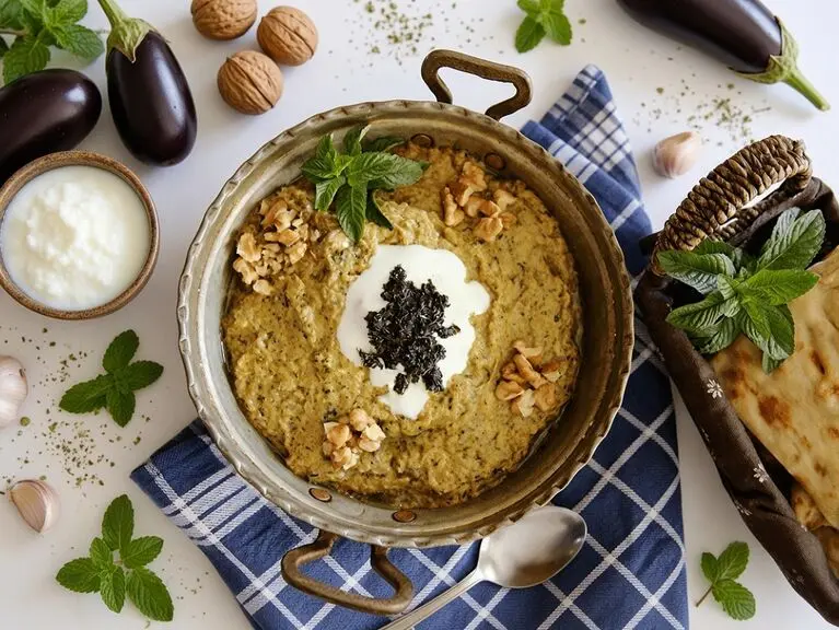 طرز تهیه کشک بادمجان رژیمی؛ سالم و خوشمزه بدون روغن اضافی
