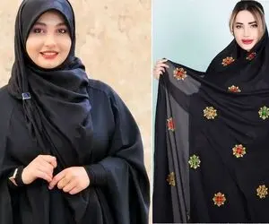 اگه دوست داری یه چادریِ باکلاس و جذاااب باشی خب ساده سر نکن؛ بزن تو کار قجری و فانتزی