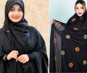 اگه دوست داری یه چادریِ باکلاس و جذاااب باشی خب ساده سر نکن؛ بزن تو کار قجری و فانتزی