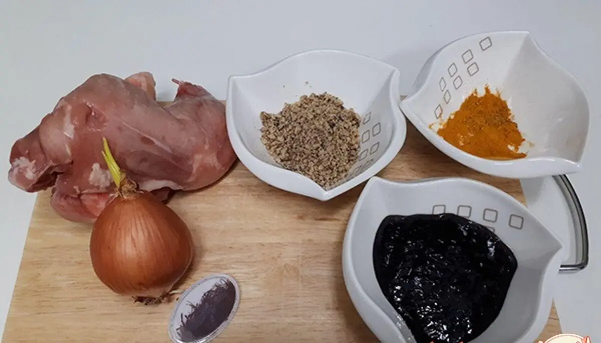 Fesenjan-Ingredients