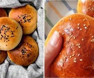 پخت نون شیرمال در ماهیتابه / ساده ترین روش برای پخت بهترین نان خانگی