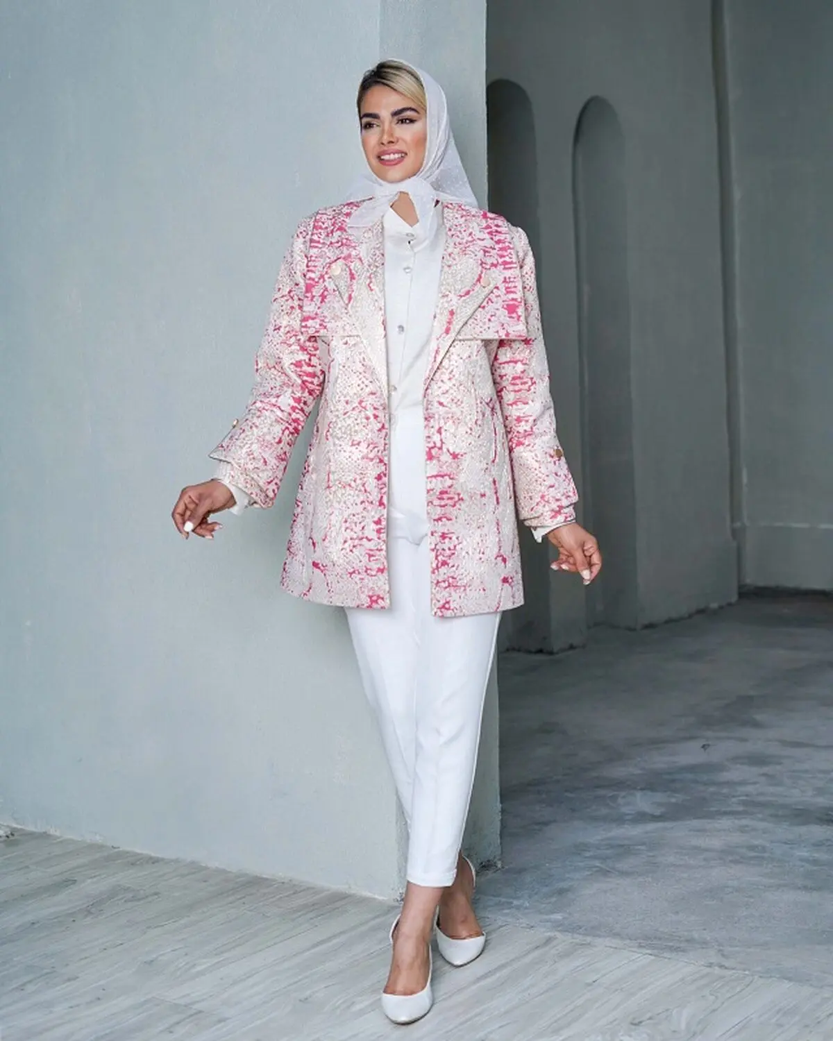 شلوار پارچه ای عید