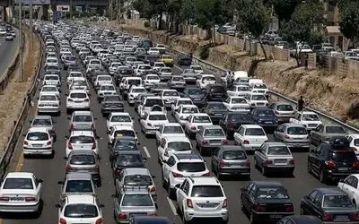 آخرین وضعیت ترافیکی محورهای شمالی امروز 1 تیر 