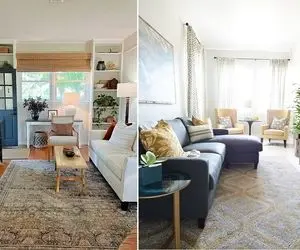 اصول چیدمان پذیرایی مستطیل/ چند نکته رو رعایت کن و فضا رو دلباز و زیبا نشون بده