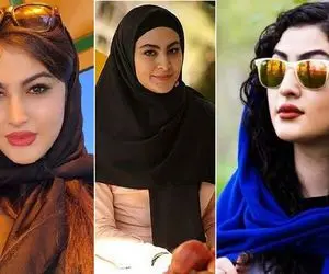 میکاپ روزانه اما غلیظ "مریم خانم" تو جنگل؛ انگار میخواد بره عروسی!