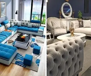 بهترین مبلمان برای افراد دل نازک؛ دکوراسیون شیک و اروپایی که ذره ای خش به دل نمیندازن
