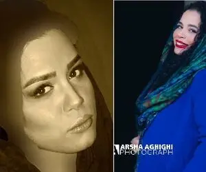 دوران دبیرستان ملیکا شریفی نیا / ژنی که اول به پدر رفت و شد صد کیلو بعد شد مامی