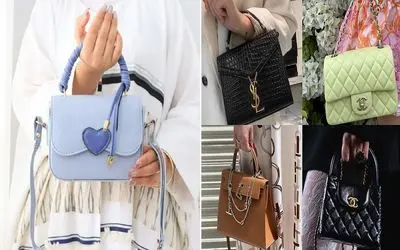 کیف های مد 1404؛ اینا با مانتوهایی که امسال مد شدن ست هستن دست هر خوشگل خانومی میبینی