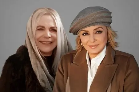 سفر به ایام قدیم سال ۱۳۵۱؛ بیتا فرهی با لباس عروس در کنار گوگوش