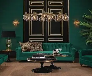 چیدمان لوکس؛ با مبل های چستر اینطوری کلاسیک و مدرن خونه سبزتو بچین