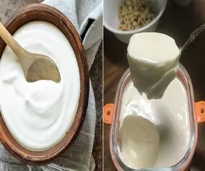 راز ماست سفت و خوشمزه خونگی رو میخوای بدونی؟/ دیگه نگران آب افتادن ماستت نباش