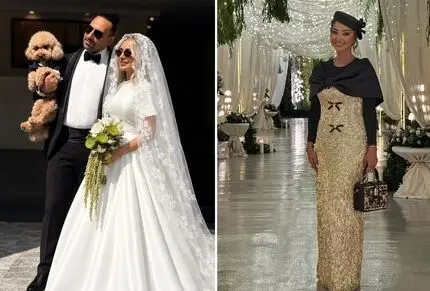 عکس های عروسی سامان گوران با حضور بازیگران؛ از نفیسه روشن تا مهران غفوریان