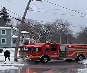 معماری طبیعت؛ ماشین آتشنشانی رفت نجات بده ولی بدتر خسارت زد