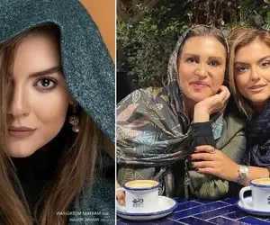 تیپ لوکس "دنیا مدنی" که عین شلوار بابابزرگاس؛ خانوم با ژستاش پوست همه رو قِلفتی کند!