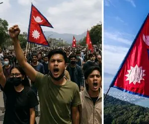 نسل z حماسه آفرید، جهان انگشت به دهان ماند! انقلاب جانانه ملت نپال کمتر از 24 ساعت! 