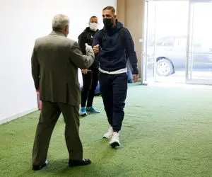 (عکس) بازگشت اشکان دژاگه به تمرینات تراکتور