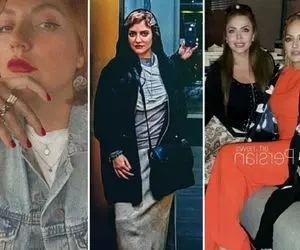 استایل ناجور "مهناز افشار" اونور آب؛  لباسش نشون داد چه قد و بالایی داره!