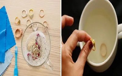 بدون خرج اضافی، طلاتو تو خونه درخشان کن/ راز درخشش طلاهای قدیمی با چند ترفند ساده