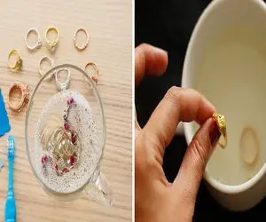 بدون خرج اضافی، طلاتو تو خونه درخشان کن/ راز درخشش طلاهای قدیمی با چند ترفند ساده