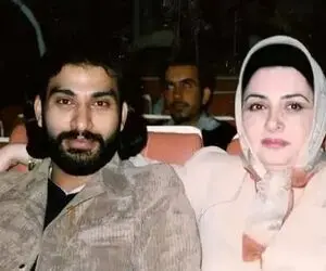 آواز احساسی؛ ناصر عبداللهی چشم تو چشم  زنش میخونه پیش کلی آدم میگه تقدیم به همسر گلم