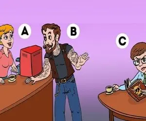 هوش تصویری؛ اگه فکر میکنی عند باهوشایی بگو کدوم از این افراد کافه قاتلن؟