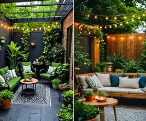 دیزاین فوق لاکچری حیاط خلوت؛ ایده های مختص منازل شیک و لوکس جهت خلق کنج دل انگیز