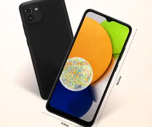 مشخصات گوشی هوشمند ارزان قیمت سامسونگ Galaxy A03 فاش شد