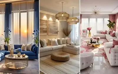 مبلمان جدید مد شده در نمایشگاه مبل تهران؛ جلوه ی اعیونی و فاخر که انتخاب شیک پسندانه