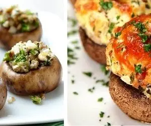 طرز تهیه دلمه قارچ خوشمزه / عاشقان قارچ سه سوته بهترین دلمه رو درست کنن