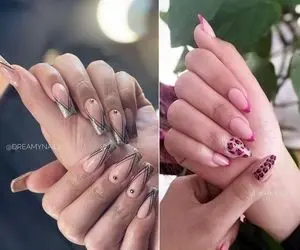 میخوای شیک و رو مد باشی با لاک فرنچ خوشگل کن؛ این طرحا هم واسه عروسی خوبه هم سرکار!