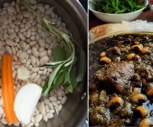 گرفتن نفخ حبوبات / با این روشا حبوبات قورمه سبزیت هم زود میپزه هم نفخشون سریع گرفتس