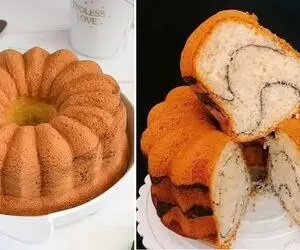طرز تهیه کیک ساده به روش انگلیسی / یه کیک خونگی با بافت عالی و طعم بی نظیر