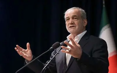 شهریارخوانی رییس‌جمهور مسعود پزشکیان در دیدار با ایرانیان مقیم عمان