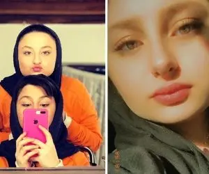 غمزه و کرشمه سارا و نیکا در اینستاگرام لو رفت!