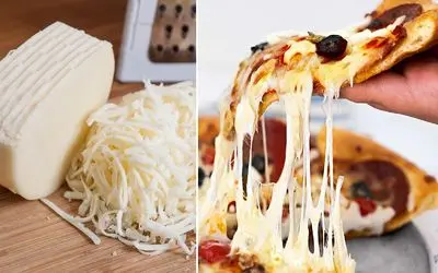 پنیر پیتزای خانگی به ساده ترین روش / دستور تهیه یه پنیر خوشمزه و کشدار