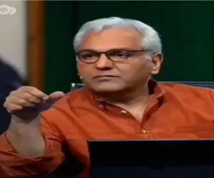 سکانس خندان؛ خانم بازیگر در جواب اینکه چطور عصبی میشه یچی میگه چشای مدیری چاتا شد