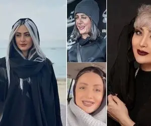 خانومای بازیگر جَووون که موهاشون مثل دندون سفید شده؛ چِگَده عجیب ولی زیادی خوشگل!