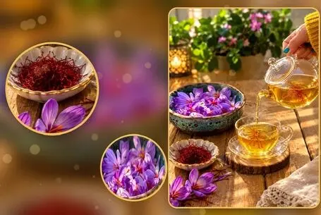 آموزش کاشت زعفران در خانه؛ از یک سبد ساده تا زعفران خانگی