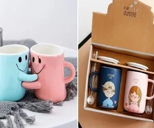 جدیدترین ماگ های کاپلی / ماگ های پینترستی یه کادوی شیک برا یار ته عشقولانه بازیو بنما