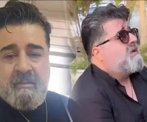 آواز احساسی؛ مهدی یغمایی پدرش را از دست داد| ویدویی از آواز خوانی با پدرش