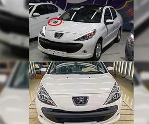 چرا هواکش روی کاپوت پژو 207 حذف شد؟
