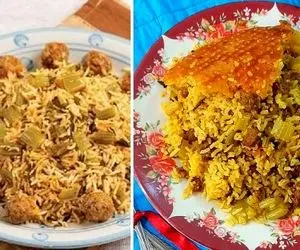 دستور پخت کرفس پلو به ساده ترین روش / یه پلو مخلوط خوشمزه با گوشت چرخ کرده